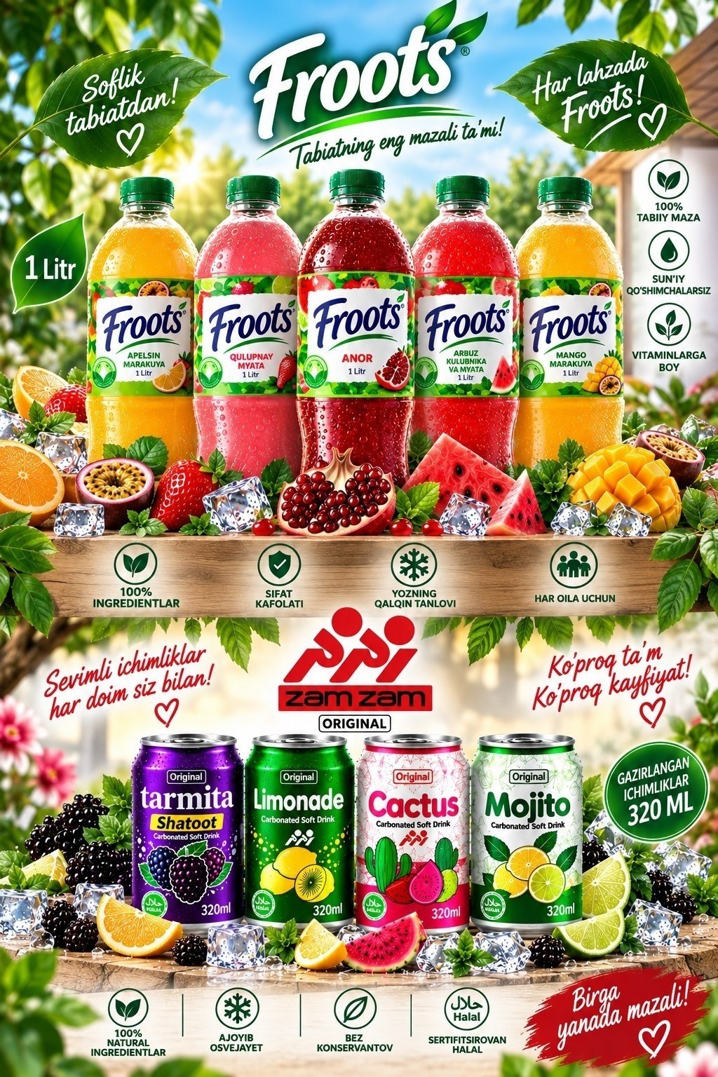 Супервайзер — FROOTS и ZAM ZAM