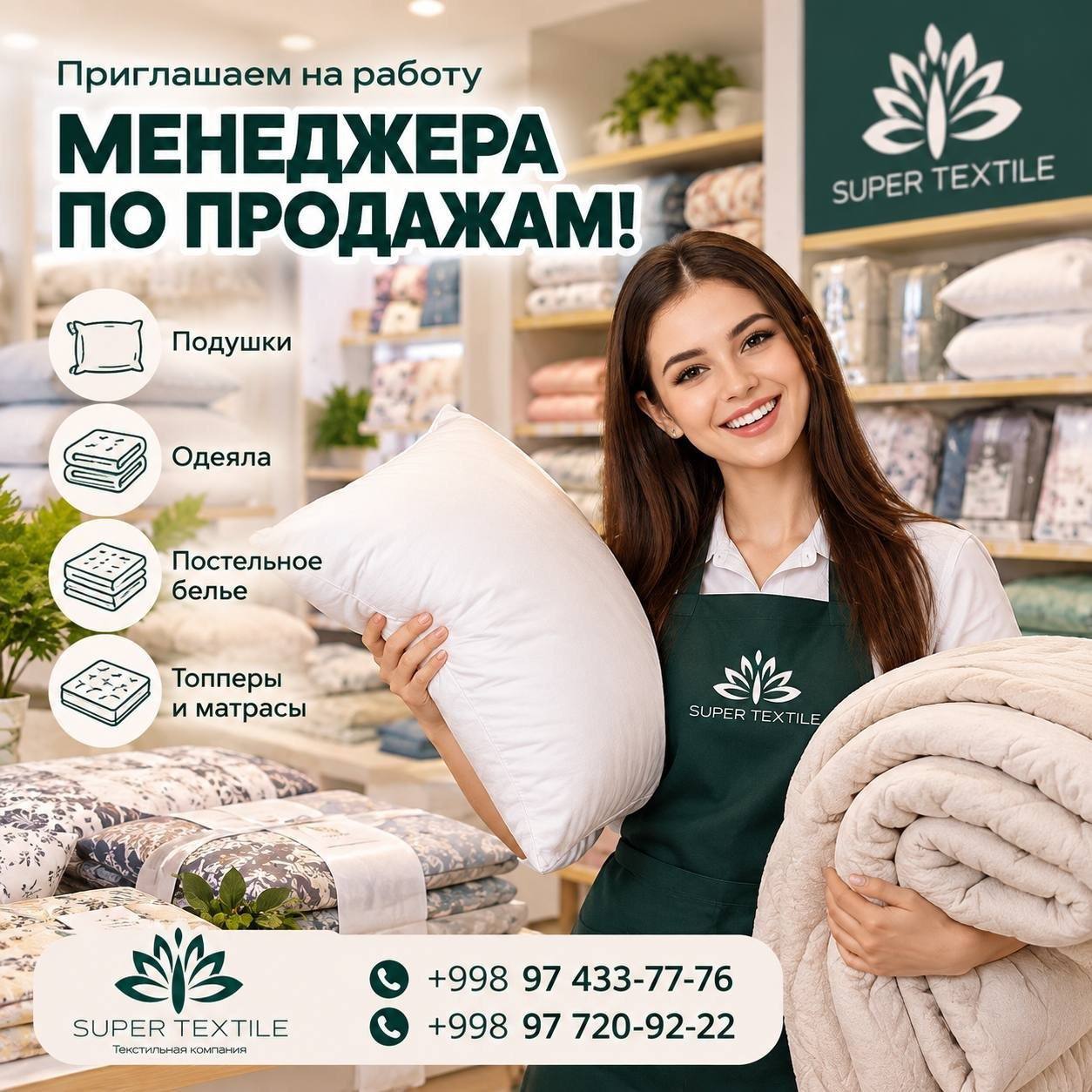 Продавец-консультант — Toshkent